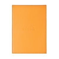 Porte-bloc orange avec porte-crayon + bloc n 13 5x5 - Image principale