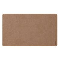Sous-main souple S 60x35 cm taupe simili cuir italien - Image principale