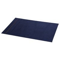 Sous-main rigide simili cuir italien bleu nuit 60x40 cm - Image principale