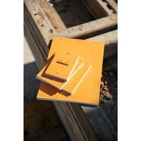 Bloc agrafé orange N 11 7,4x10,5 cm 80 feuillets 80g - Image 3