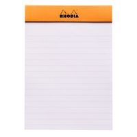 Bloc agrafé orange N 13 10,5x14,8 cm 80 feuillets 80g - Image 6