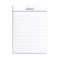 Bloc agrafé blanc N 11 7,4x10,5 cm 80 feuillets 80g - Image 2
