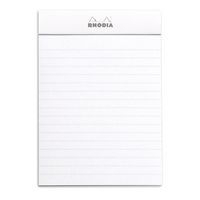 Bloc agrafé blanc N 13 10,5x14,8 cm 80 feuillets 80g - Image 2