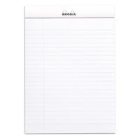 Bloc agrafé blanc N 16 14,8x21 cm 80 feuillets 80g - Image 3