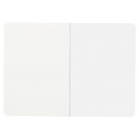 Cahier piqué blanc dot 14,8x21 cm 96 pages non détachables - Image 3