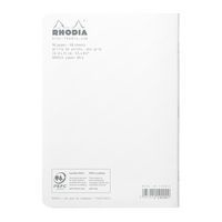 Cahier piqué blanc dot 14,8x21 cm 96 pages non détachables - Image 2