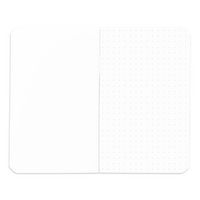 Carnet piqué blanc dot 7,5x12 cm 48p non détachables 80g - Image 3