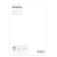 Cahier piqué blanc 14,8x21 cm 96 pages non détachables 80g - Image 2