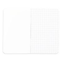 Carnet piqué blanc 7,5x12 cm 48p 5x5 non détachables 80g - Image 2