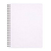 Notebook reliure intégrale blanc A5+ 16x21 cm dot 160 pages - Image 2