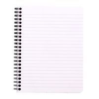 Notebook reliure intégrale blanc ligné 16x21 cm 160 pages - Image 2