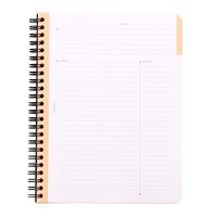 Meetingbook reliure intégrale orange 16x21, pages imprimées - Image 2