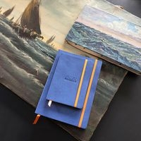 Rhodiarama carnet souple saphir A6 144 pages ligné 90g - Image 3