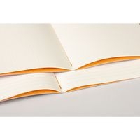 Cahier rhodiarama piqûre textile saphir A5 64 pages ligné - Image 2
