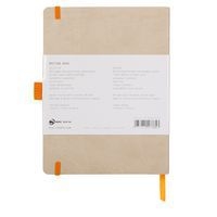 Carnet meeting beige A5+ 160 pages élastique + porte-stylo - Image 7