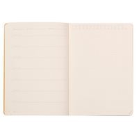 Carnet perpétuel anis A5 coins microperforés + élastique - Image 8