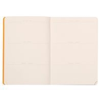 Carnet perpétuel noir A5 coins microperforés + élastique - Image 5