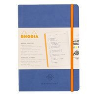 Carnet perpétuel saphir A5 coins microperforés + élastique - Image 8
