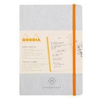 Carnet perpétuel silver A5 coins microperforés + élastique - Image 3