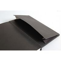 Webnotebook noir 9 x 14cm 192pages ligné fermeture élastique - Image 2