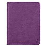 Petit conférencier violet pour bloc ou carnet format A5 - Image 3