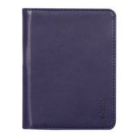 Livret porte-bloc n 11 bleu nuit pour bloc carnet format A7 - Image 4