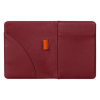 Livret porte-bloc n 11 lie de vin pour bloc carnet format A7 - Image 3