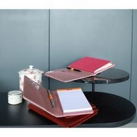 Livret porte-bloc n 12 lie de vin pour bloc carnet format B7 - Image 4