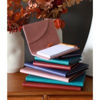 Livret porte-bloc n 12 violet pour bloc ou carnet format B7 - Image 4