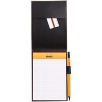 Porte-bloc orange avec porte-crayon + bloc n 13 5x5 - Image 2