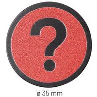 Lot de 5 aimantsean Management Question Rouge - Image 5