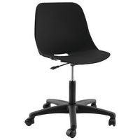 Chaise Bakéa coque polypropylène Noir - Image principale