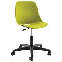 Chaise Bakéa coque polypropylène Vert - Image principale