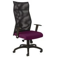 Fauteuil HODE HD dos résille Noir Acc Reg assise Fuschia - Image principale