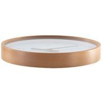 Horloge murale en bois TREE Verre Bois clair Fond blanc - Image 6