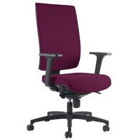 Fauteuil KIO Tapissé sans Têtière Acc Reg Fuschia - Image principale