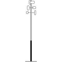 Portemanteau Sherwood 6 patères Bois et Noir - Image 3