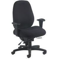 Fauteuil Dexter usage intensif 24 h Presidio Noir - Image 2
