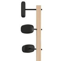 Portemanteau Sherwood 6 patères Bois et Noir - Image 4