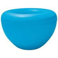 2 jardinières intérieures Scoop avec pots - bleu ciel - Image principale