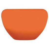 2 jardinières extérieures Scoop light - orange - Image principale