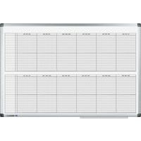 PREMIUM planning annuel 60x90cm Acier laqué - Image principale