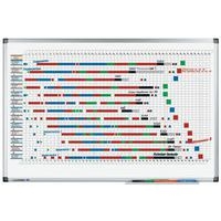 PREMIUM planning annuel 53 semaines 60x90cm Acier laqué - Image 2