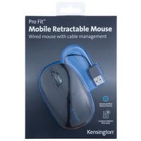 Souris filaire fil rétractable Pro Fit - Kensington - Image 3