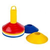 Lot de 20 plots Multi-Marker extra souple avec support de transport - Image 2