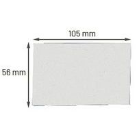 100 Etiquettes magnétiques prédécoupées Larg : 105 mm Haut : 56 mm - Image 4