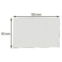 100 Etiquettes magnétiques prédécoupées Larg : 150 mm Haut : 50 mm - Image 4