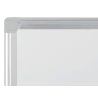 Tableau simple émaillé blanc cadre acier - 100 x 150 cm - Image 7