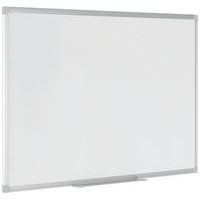 Tableau simple émaillé blanc cadre acier - 45 x 60 cm - Image 4