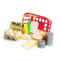 Panier plastique 15 pièces déjeuner - Image principale